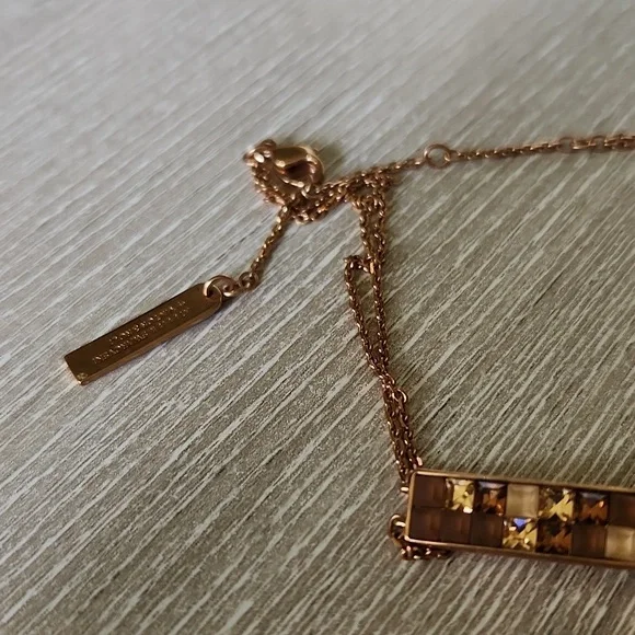 NEW Atelier SWAROVSKI frozen crystal necklace - Picture 3 of 3